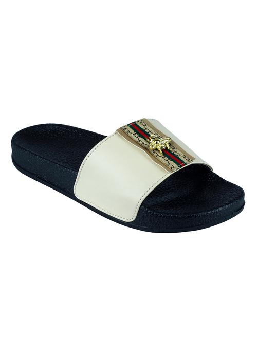 beige slides flip flop - 17758701 - Very Small Image - 1