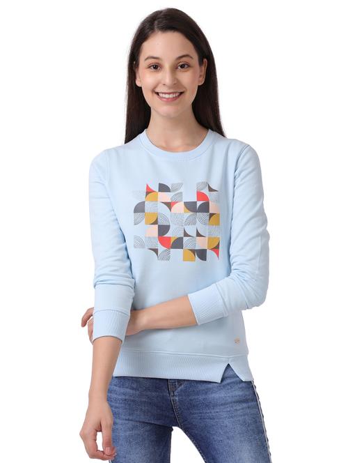 crew neck graphic sweatshirt - 17759409 - Very Small Image - 1