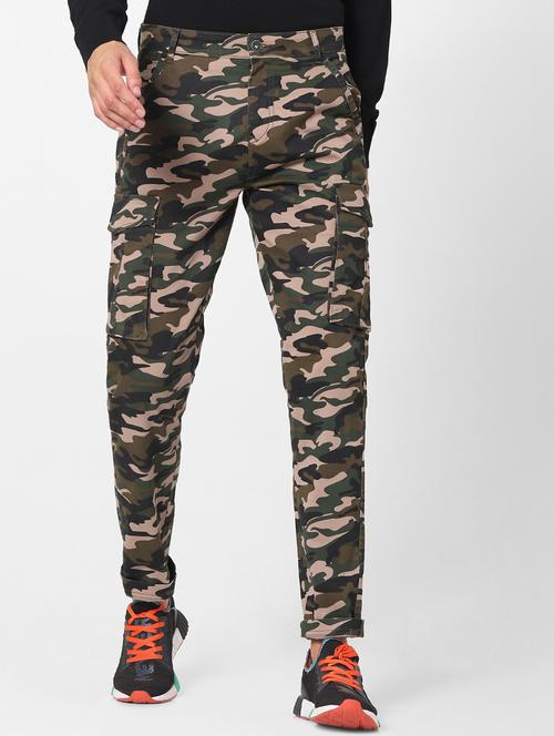 green camouflage cargos  - 17762407 - Very Small Image - 1