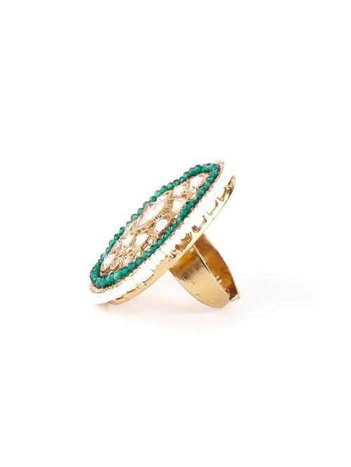 gold metal finger  ring - 17764049 - Very Small Image - 1