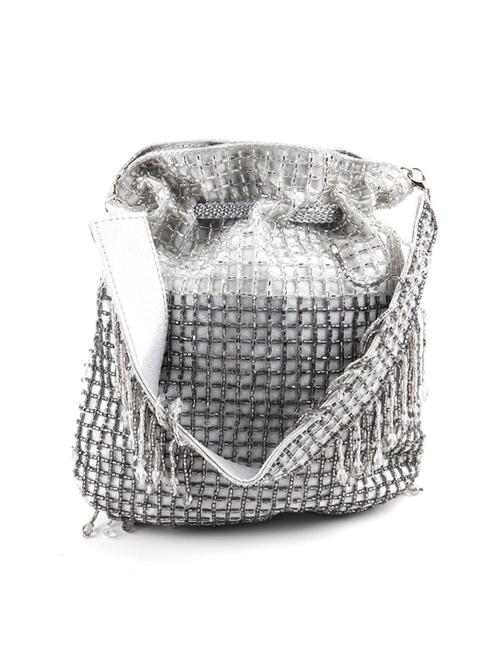 silver metal regular potli - 17764283 - Very Small Image - 1