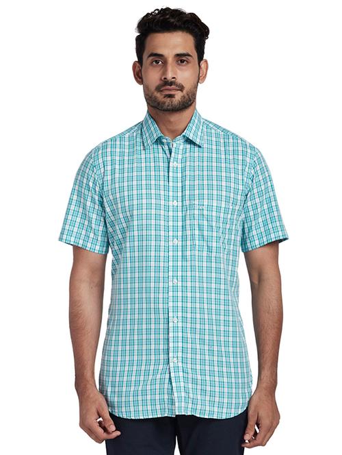 green checkered casual shirt - 17767211 - Very Small Image - 1
