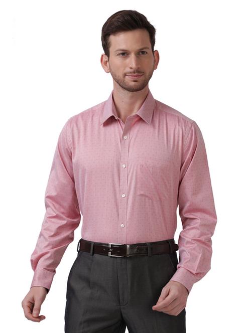 red self design formal shirt - 17768008 - Very Small Image - 1