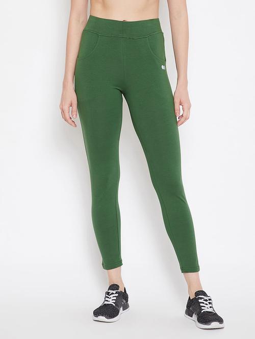 high rise solid tights - 17773387 - Very Small Image - 1