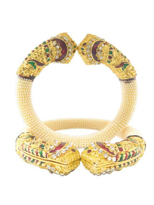 white goldplated bangle - 17774427 - Very Small Image - 1