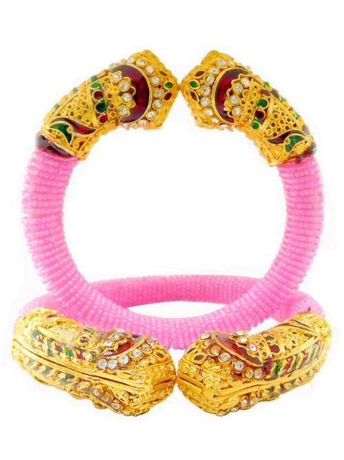 pink goldplated bangle - 17774430 - Very Small Image - 1