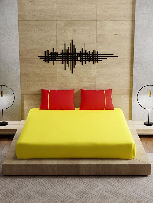 cotton king bedsheet with 2 pillow cover - 17775487 - Very Small Image - 1