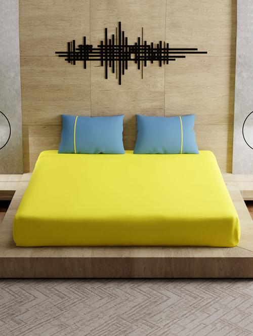 cotton king bedsheet with 2 pillow cover - 17775488 - Very Small Image - 1