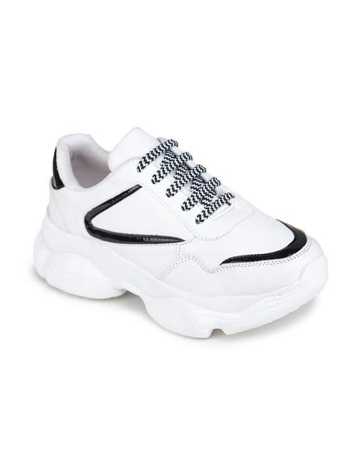 black synthetic laceup sneakers - 17776267 - Very Small Image - 1