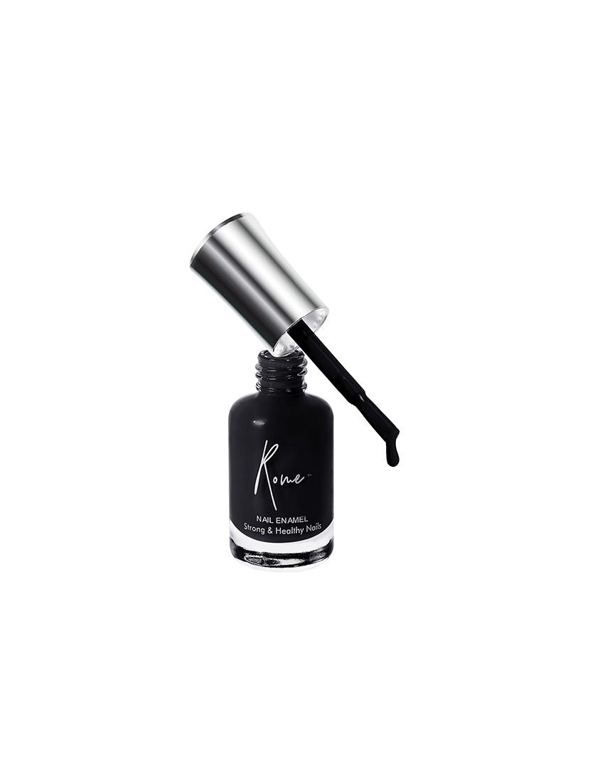 rome: strong & healthy midnight black nail enamel - 17778602 - Standard Image - 2