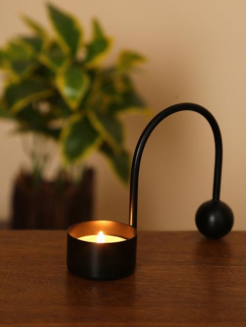 minimal tea light holder - black - 17779164 - Very Small Image - 1