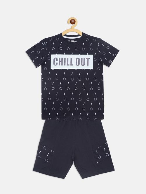 printed nightwear shorts set  - 17779810 - Very Small Image - 1