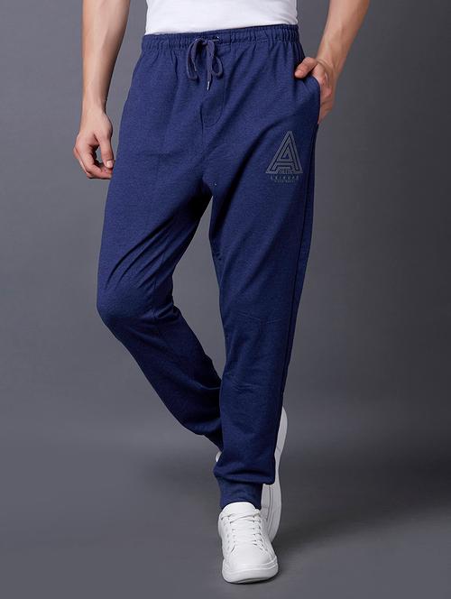 blue solid jogger - 17782809 - Very Small Image - 1