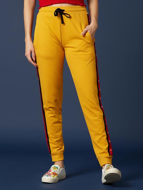 drawstring waist track pant - 17783323 - Very Small Image - 1