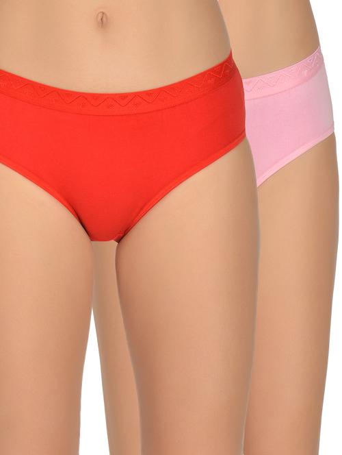 set of 2 solid hipster panty - 17784128 - Very Small Image - 1