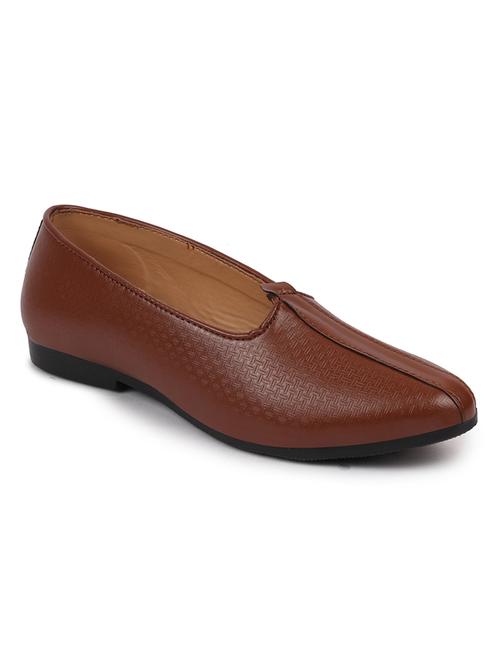 tan pu slip on jutis - 17784320 - Very Small Image - 1