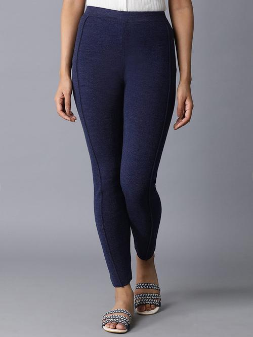 dark blue solid legging - 17790855 - Very Small Image - 1