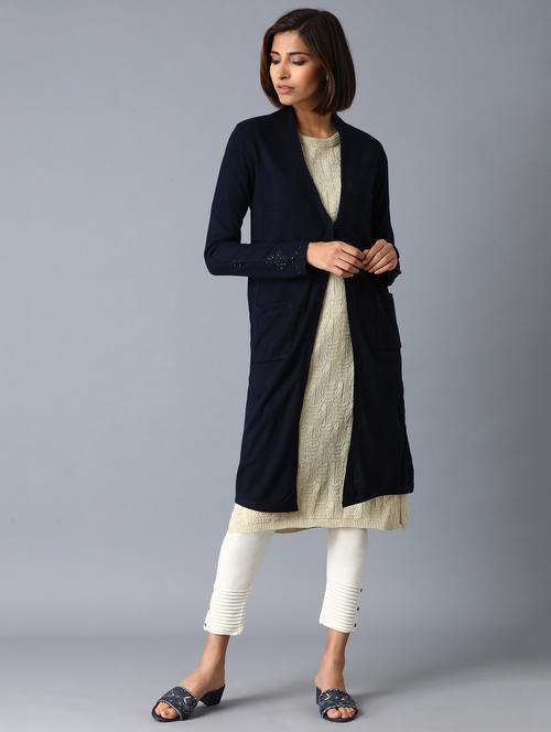 long sleeved solid cardigan - 17791025 - Very Small Image - 1