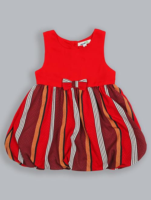 girls round neck sleeveless frock - 17791506 - Very Small Image - 1