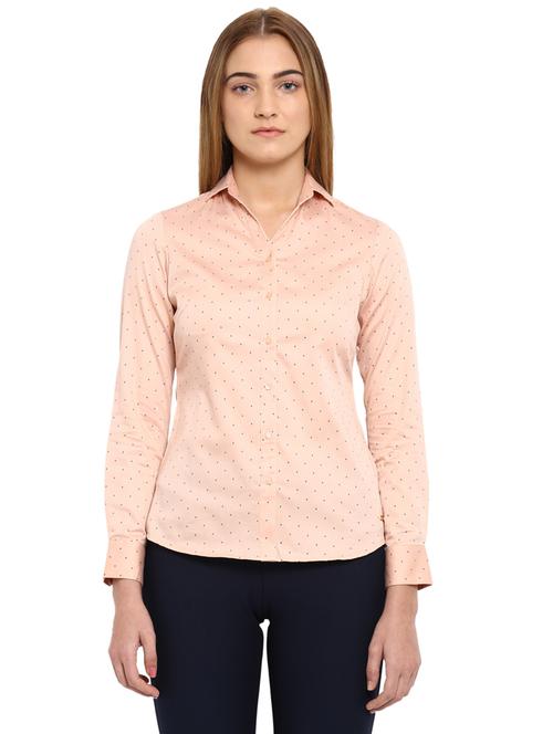 orange printed shirt - 17793191 - Very Small Image - 1