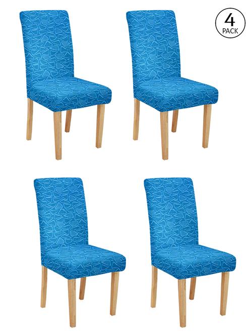 cortina spandex elastic chair cover stretch removable washable (4 pc) - 17796518 - Very Small Image - 1