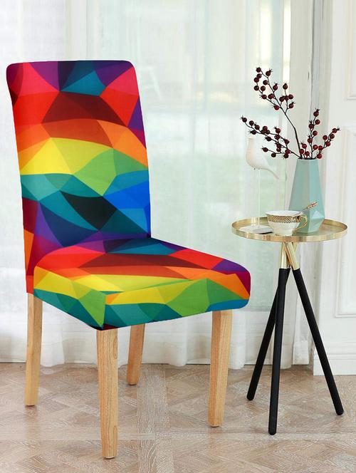 cortina spandex elastic chair cover stretch removable washable (1 pc) - 17796609 - Very Small Image - 1