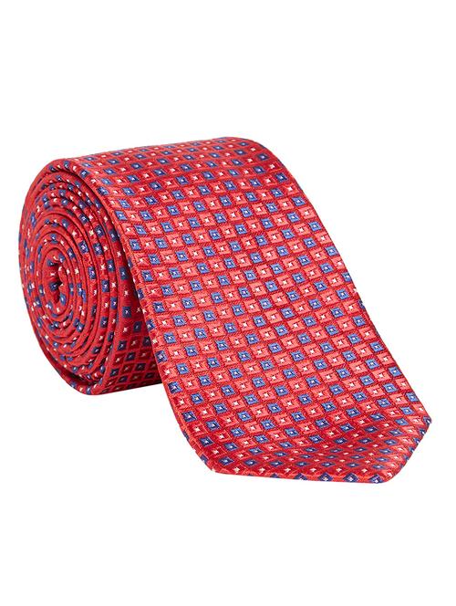 red polyester tie - 17799615 - Very Small Image - 1