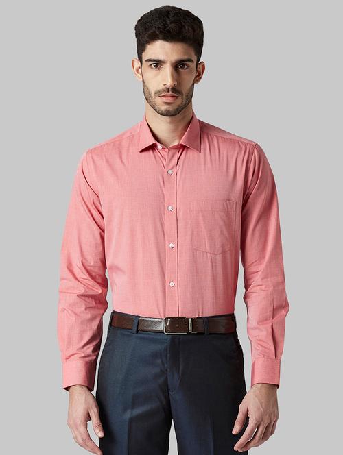 red solid formal shirt - 17801363 - Very Small Image - 1