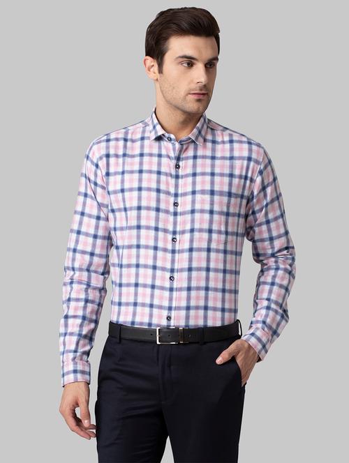 white checkered formal shirt - 17802257 - Very Small Image - 1