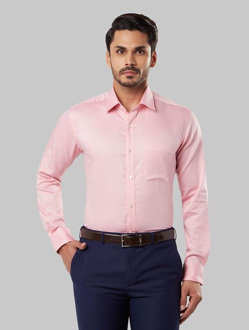 pink self design formal shirt - 17802903 - Very Small Image - 1