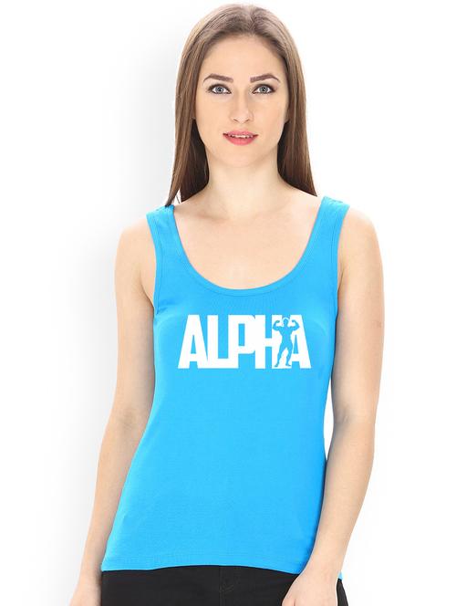 scoop neck graphic tank top  - 17807351 - Very Small Image - 1