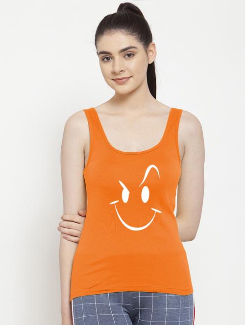 scoop neck graphic tank top  - 17807389 - Very Small Image - 1