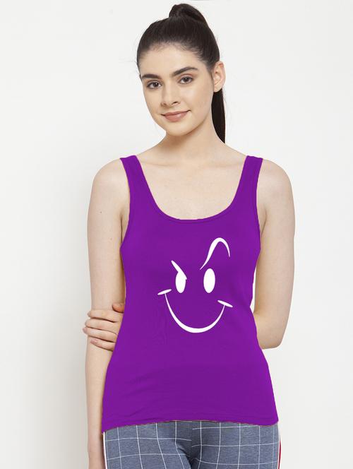 scoop neck graphic tank top  - 17807390 - Very Small Image - 1