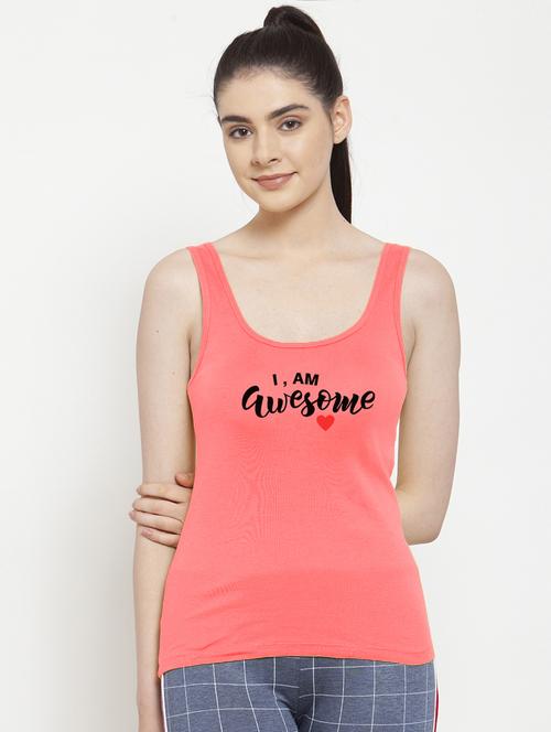 women's tank top shoulder strap top - 17807450 - Very Small Image - 1