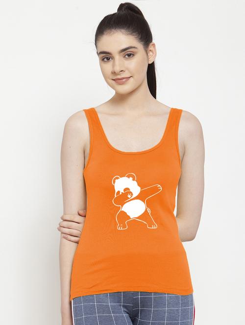 scoop neck graphic tank top  - 17807490 - Very Small Image - 1