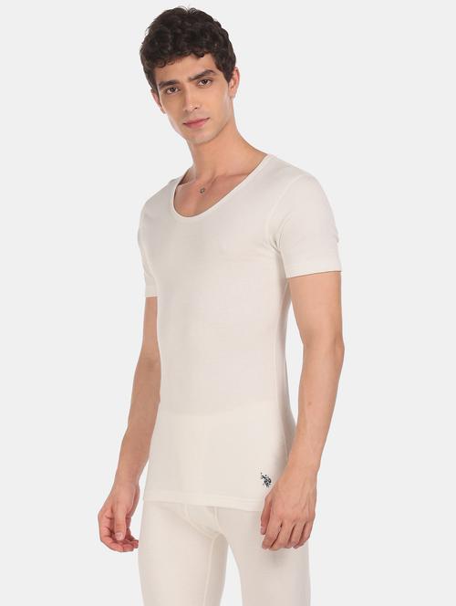 white solid t-shirt - 17808052 - Very Small Image - 1