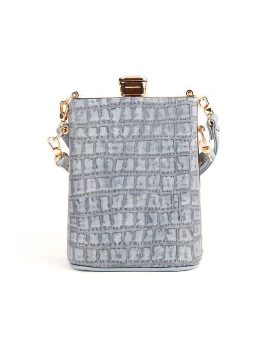 blue leather handbag - 17810895 - Very Small Image - 1