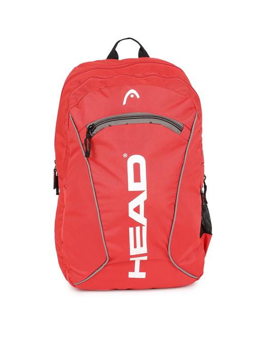 red  polyester backpack - 17813347 - Very Small Image - 1