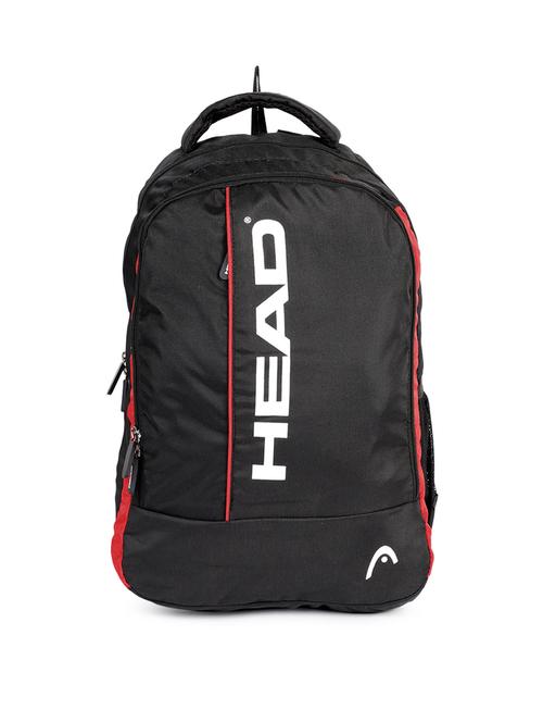 black polyester backpack - 17813387 - Very Small Image - 1