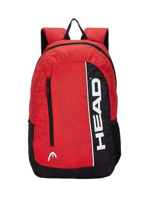 red  polyester backpack - 17813415 - Very Small Image - 1