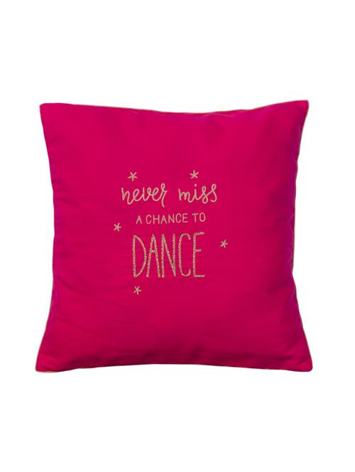 never miss a chance to dance cushion cover - 17813616 - Very Small Image - 1