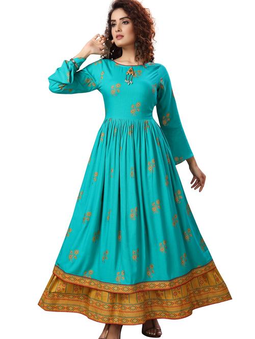 Women's Layered Kurta - 17815444 - Very Small Image - 1