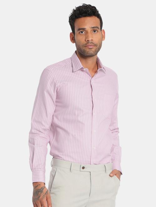 mens stripes formal shirt - 17816211 - Very Small Image - 1