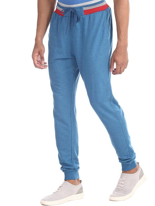 blue solid jogger - 17816969 - Very Small Image - 1