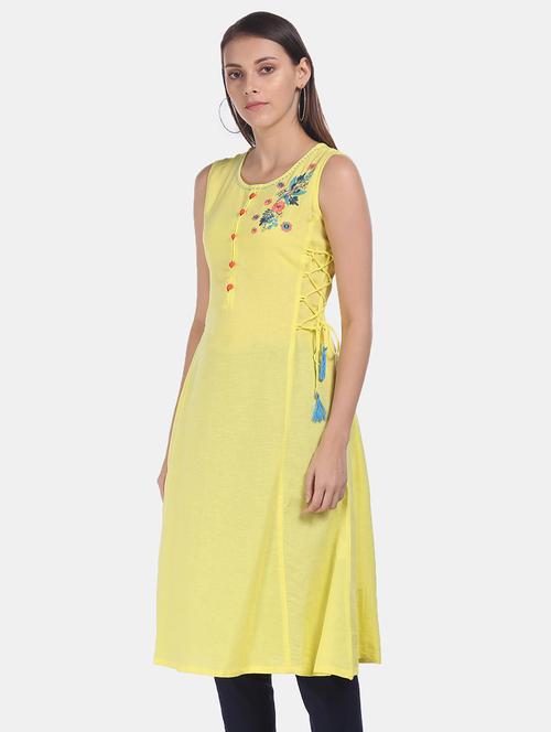 printed a-line kurta - 17818443 - Very Small Image - 1