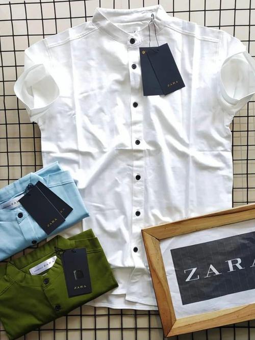 white cotton casual shirt - 17821485 - Very Small Image - 1