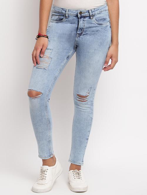 Mid Rise Stone Washed Jean - 17822448 - Very Small Image - 1