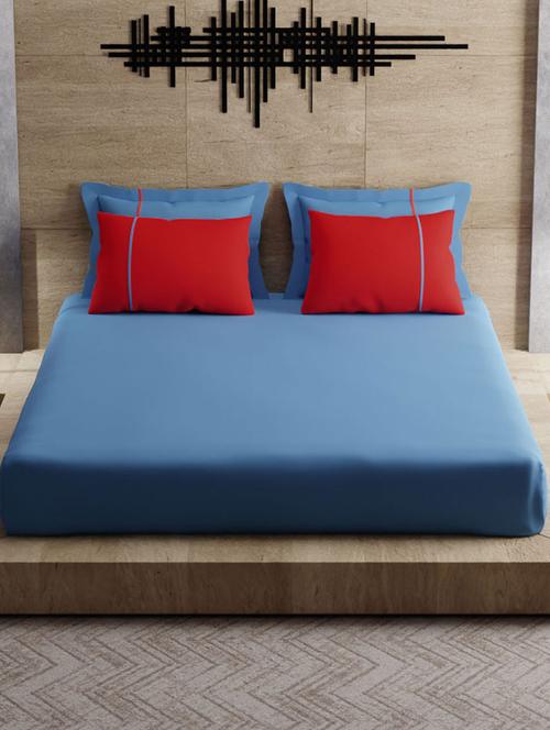 stoa paris colours bed linen collection king bed sheet  4 pillow covers - 17822494 - Very Small Image - 1