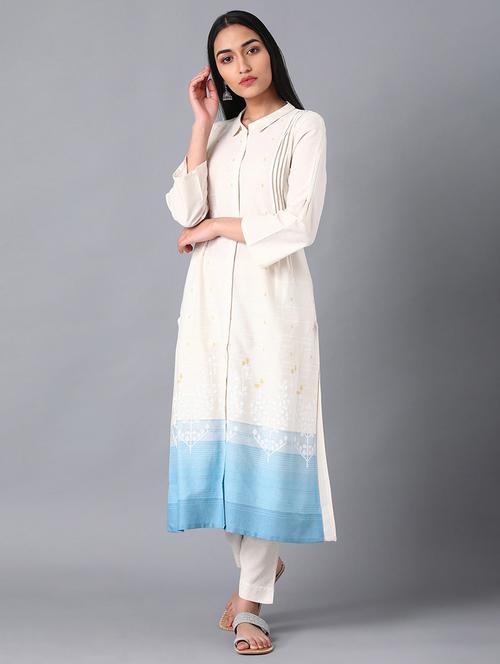 women's a-line kurta - 17823289 - Very Small Image - 1