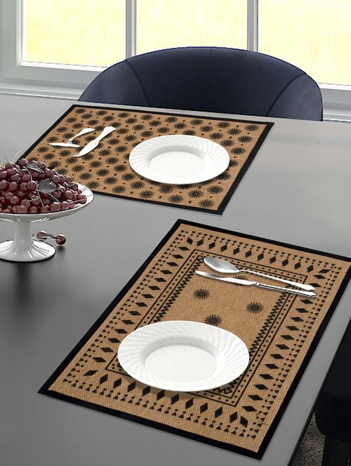 Saral Home Cotton Printed Table Mat - (pack Of 2 Pc, 34x45 Cms) - 17825464 - Very Small Image - 1